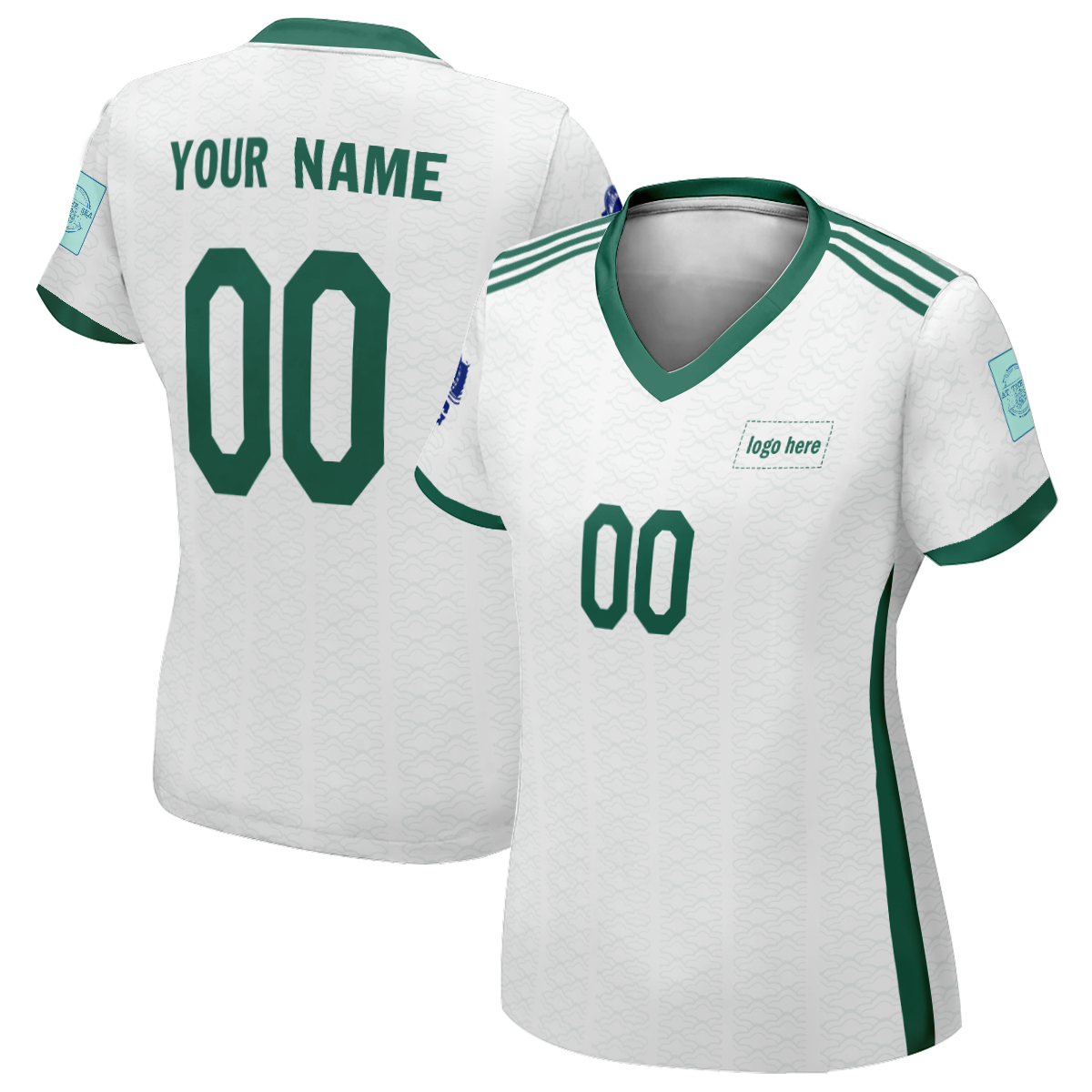 Women's Authentic Algeria World Cup Custom Soccer Jersey With Logo