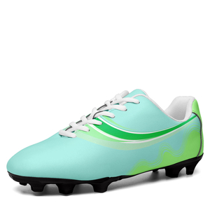 Custom Portugal Team Firm Ground Soccer Cleats Print On Demand Football Shoes