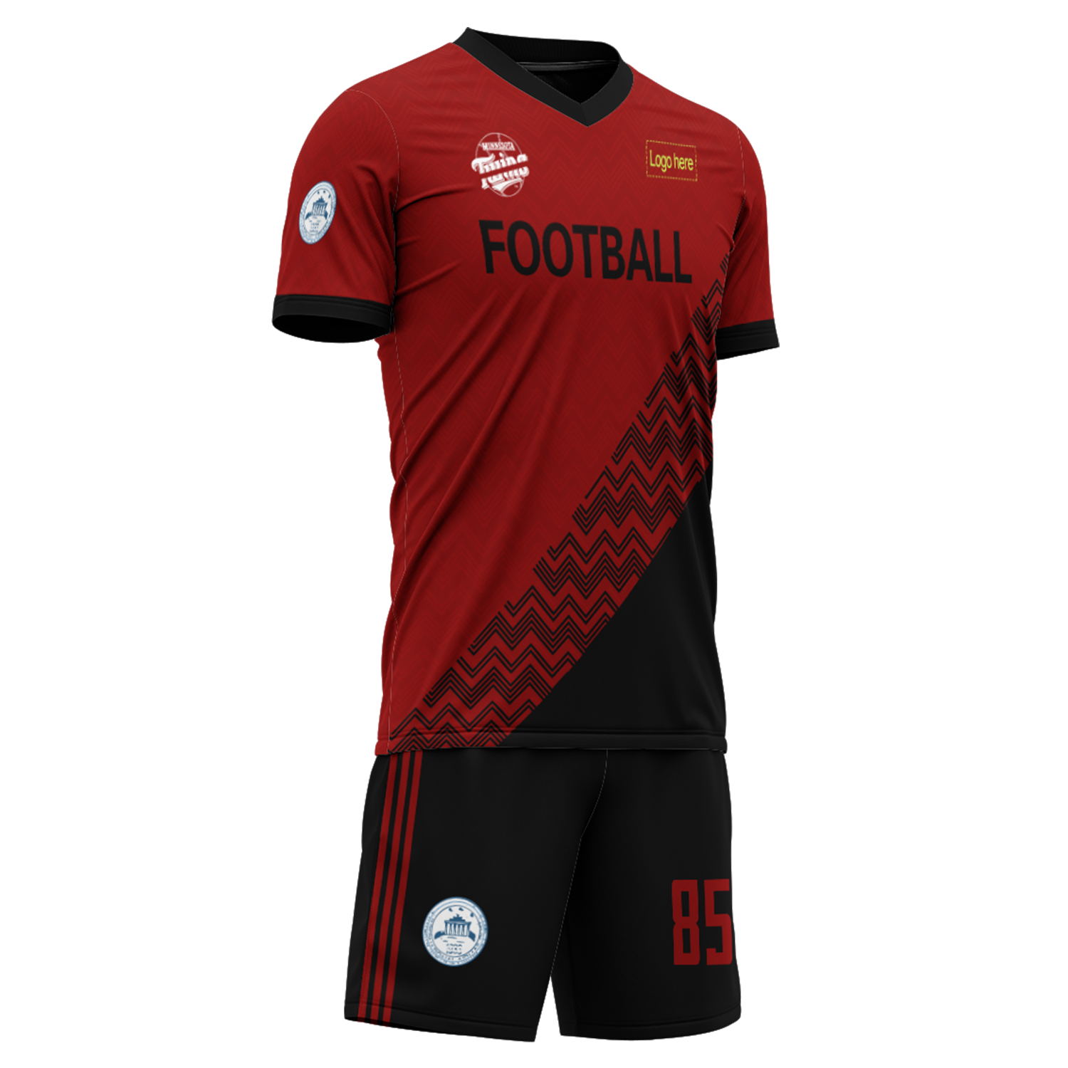 Custom Morocco Team Football Suits Personalized Design Print on Demand Soccer Jerseys