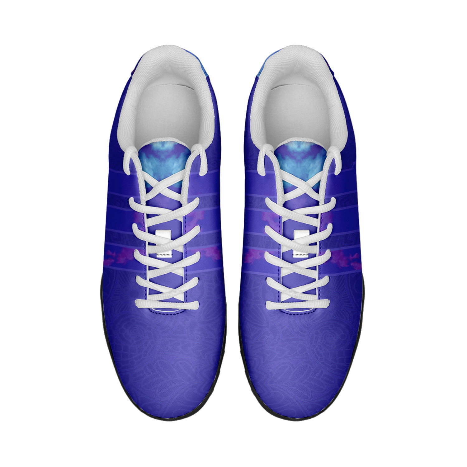 Custom Denmark Team Football Cleats Personalized Design Printing POD Football Shoes