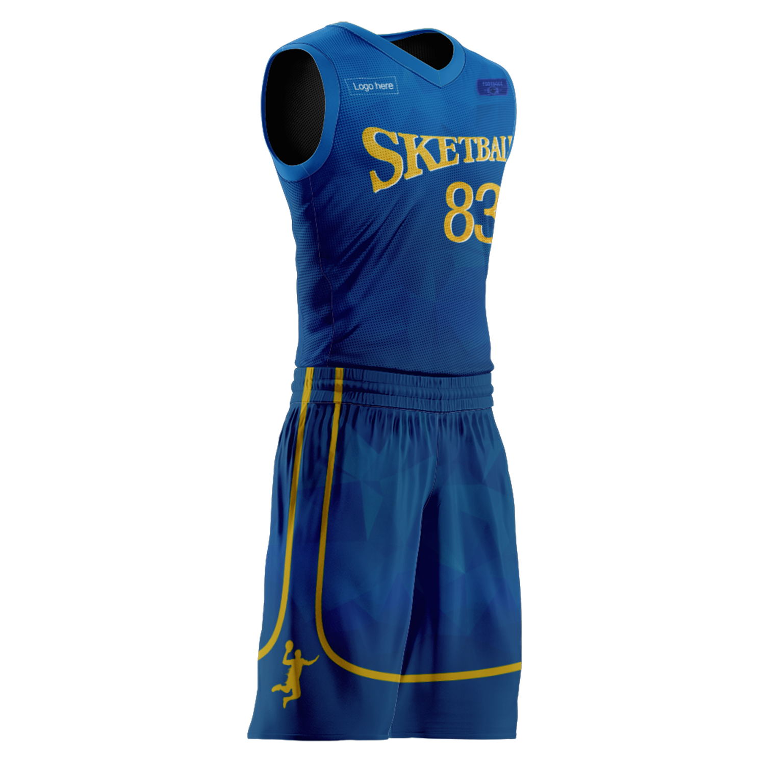 Custom Uruguay Team Basketball Suits