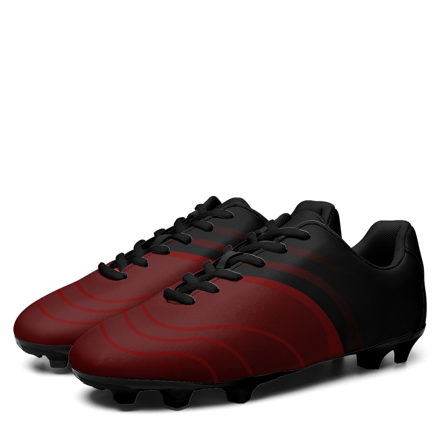 Custom Germany Team Firm Ground Football Cleats Print On Demand Football Shoes
