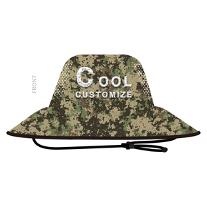 Customize Sun Protection Hats Print on Demand Super Wide Brim Outdoor Bucket Hat for Fishing/Camping/Boating