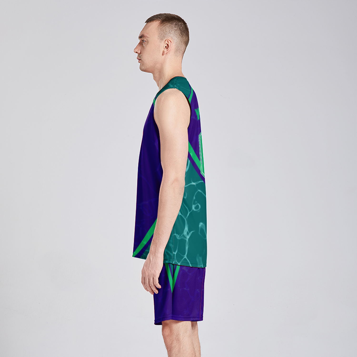 New Design Custom Basketball Jersey Wholesale Blank Sublimation Basketball Wear Suit For Men Uniform Cloth Set