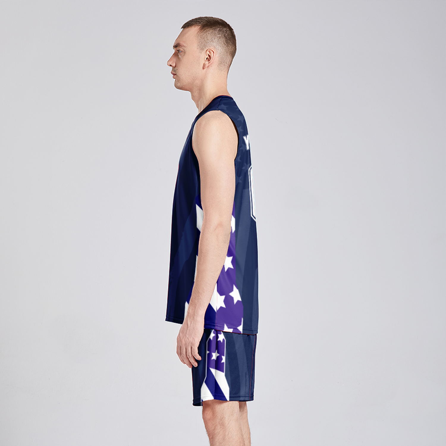 Customize Basketball Sports Wear Team Training Jerseys Print on Demand Breathable Basketball Suits