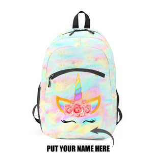 Gift Custom Promotion Personalized Design Print on Demand Backpack With Photo
