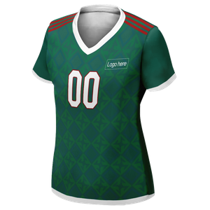 Women's Reversible Mexico World Cup Custom Soccer Jersey With Picture