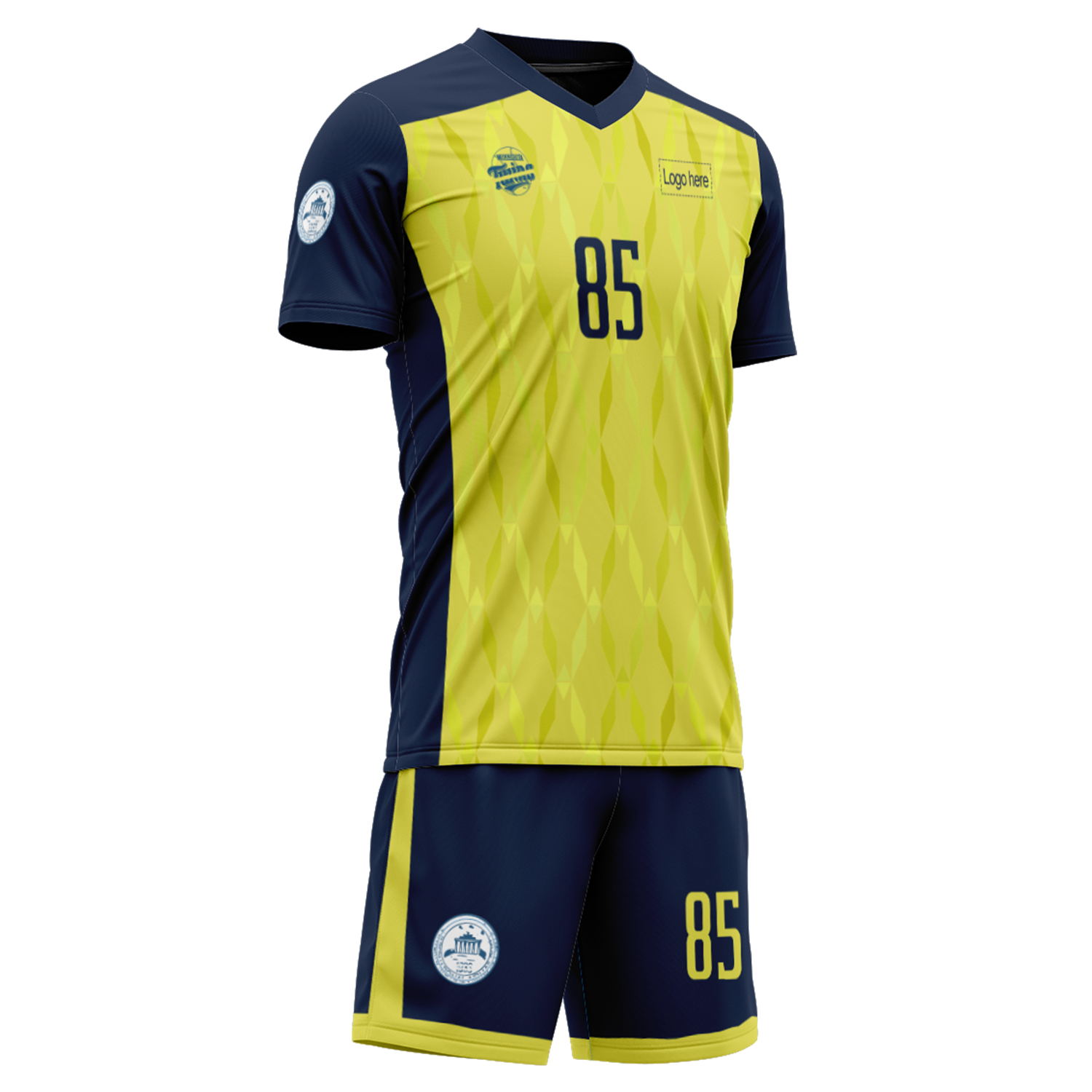 Custom Ecuador Team Football Suits Personalized Design Print on Demand Soccer Jerseys