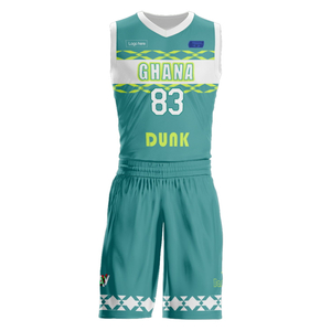 Custom Ghana Team Basketball Suits