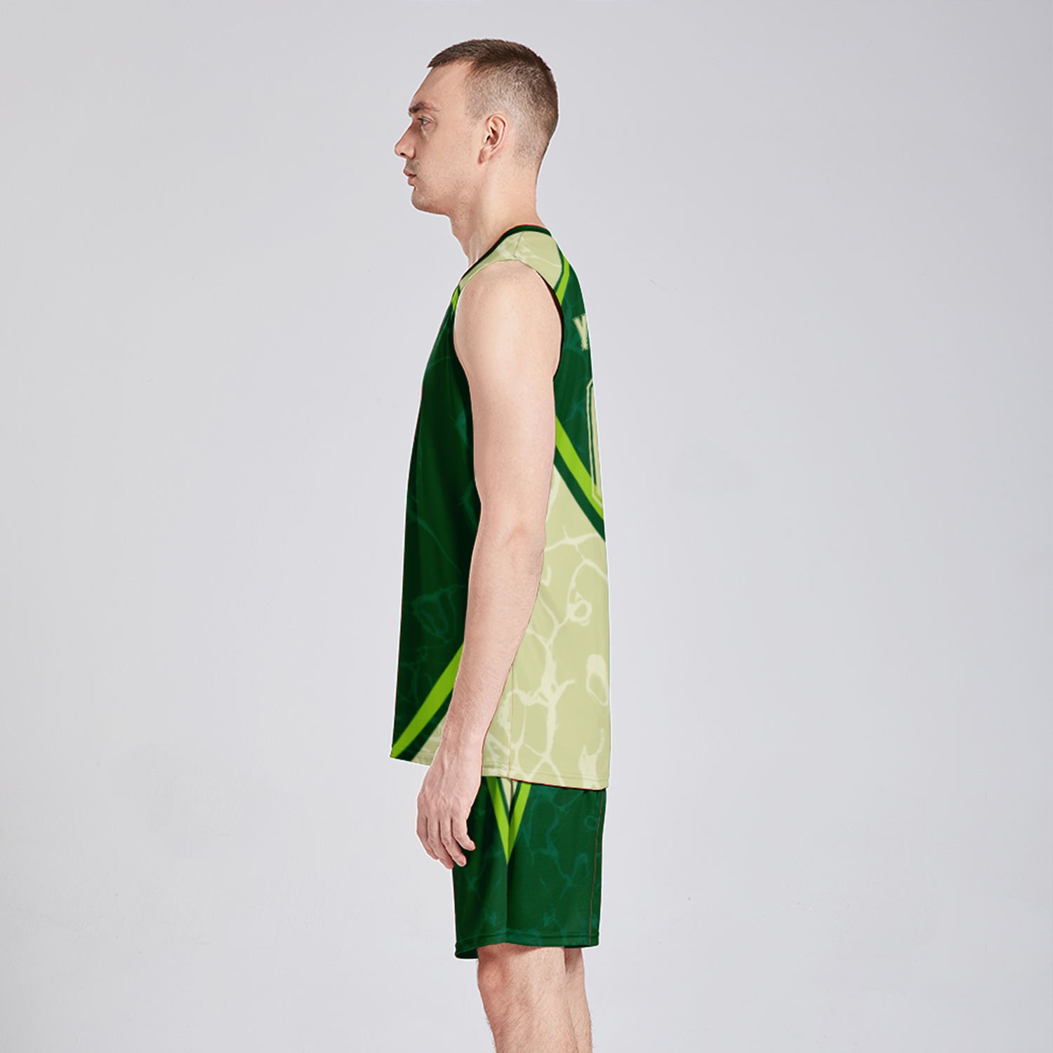 Custom Basketball Uniform Sets / Wholesale OEM Print On Demand Service Basketball Jersey Suits